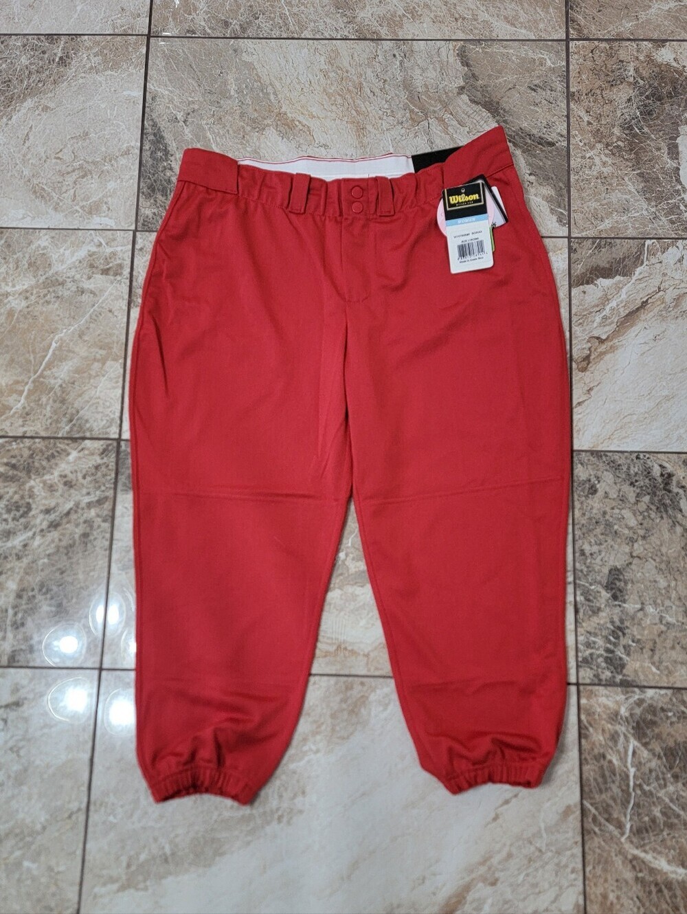 NWT Wilson Red Baseball Pants